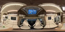 360° Innenansicht Mobilvetta Krosser 86, MJ26, KLIMA, LTE, TV, SOLAR,....