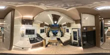 360° Innenansicht Mobilvetta Krosser 86, MJ26, KLIMA, LTE, TV, SOLAR,....
