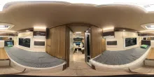 360° Innenansicht Mobilvetta Krosser 86, MJ26, KLIMA, LTE, TV, SOLAR,....
