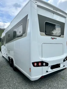 Fahrzeugbild Frankia F-Line I 790 Plus Titan Hubbett vorn & hinten ! #4