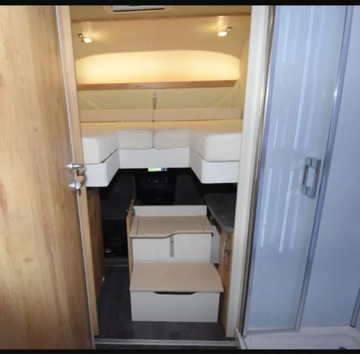 Fahrzeugbild Frankia F-Line I 790 Plus Titan Hubbett vorn & hinten ! #9