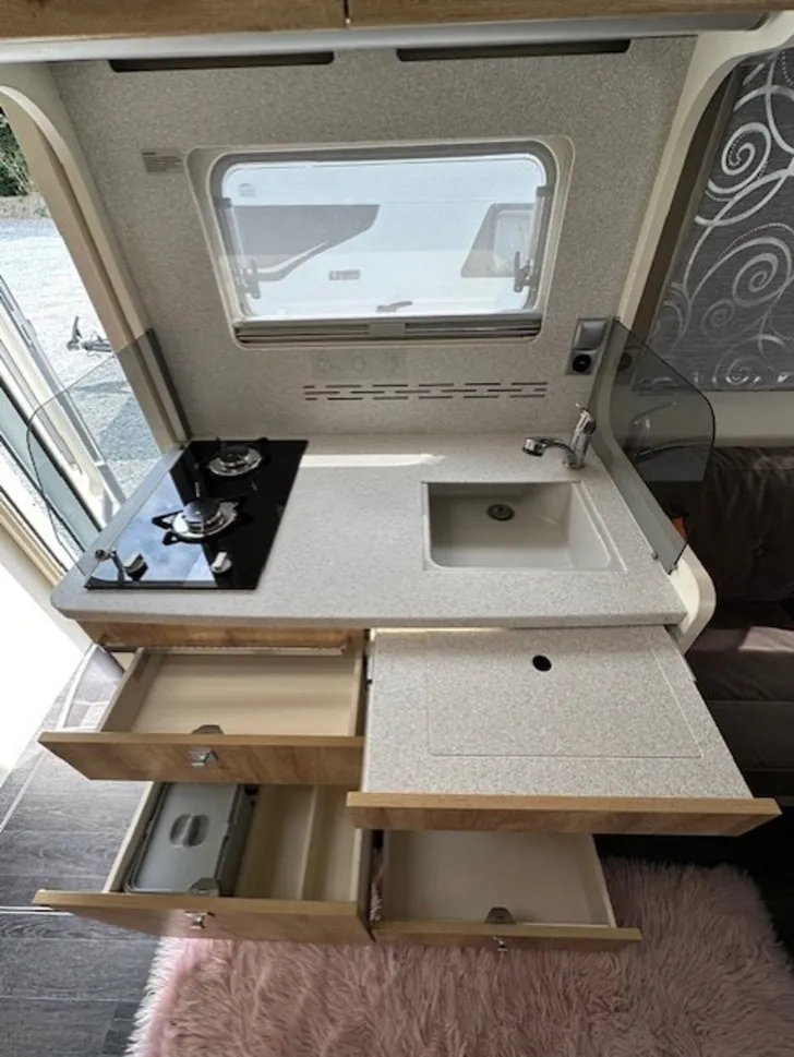 Fahrzeugbild Frankia F-Line I 790 Plus Titan Hubbett vorn & hinten ! #11