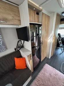 Fahrzeugbild Frankia F-Line I 790 Plus Titan Hubbett vorn & hinten ! #12