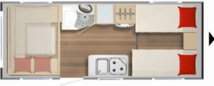 Grundriss Tag Bürstner Averso Plus 520 TL