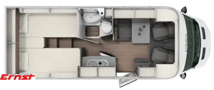 Grundriss Tag Etrusco V 6.6 SF