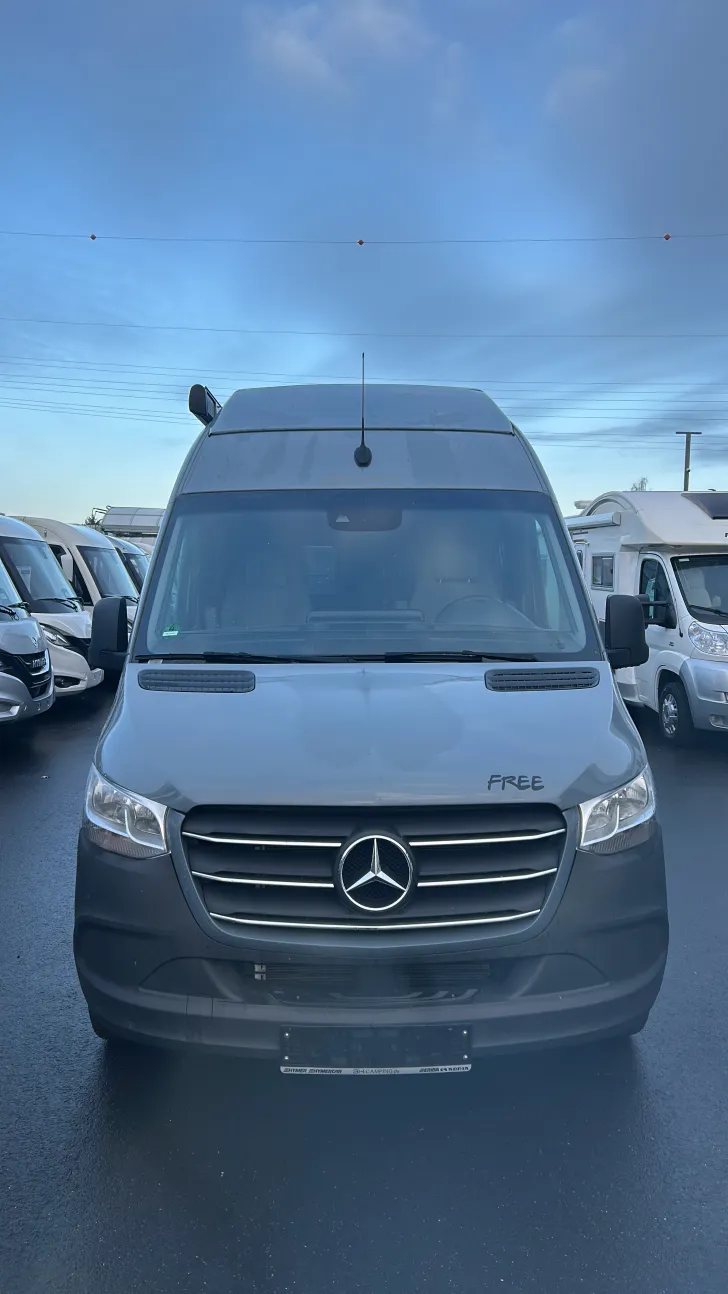 Frontal Vorne Hymer Free S 600 Campus