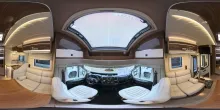 360° Innenansicht Mobilvetta KROSSER 90 - SAT, TV, LITHIUM, SOLAR, MATIC