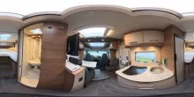 360° Innenansicht Knaus L!VE, LIVE TI 650 MEG, SAT, TV, SOLAR, uvm...