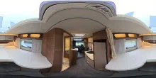 360° Innenansicht Knaus L!VE, LIVE TI 650 MEG, SAT, TV, SOLAR, uvm...