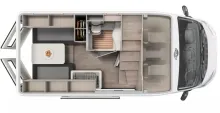 Grundriss Tag Carado CV 541 PRO Highlight 4324 Euro gespart/8G