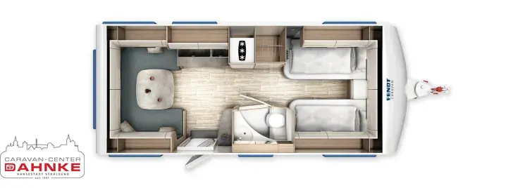 Grundriss Tag Fendt Tendenza 515 SG Mod. 26! ATC 2000 KG