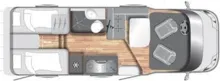Fahrzeugbild Soma Camp L-Line V 600 E 140PS/Autom/Solar/SAT/TV/Markise/RFK/Fahrradträger #2