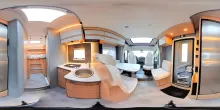 360° Innenansicht Dethleffs Just Camp Active T 7052 EB Hubbett