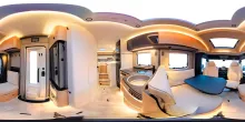 360° Innenansicht Hymer B-Klasse MC T 600 Premium-Line, Markise, TV etc.
