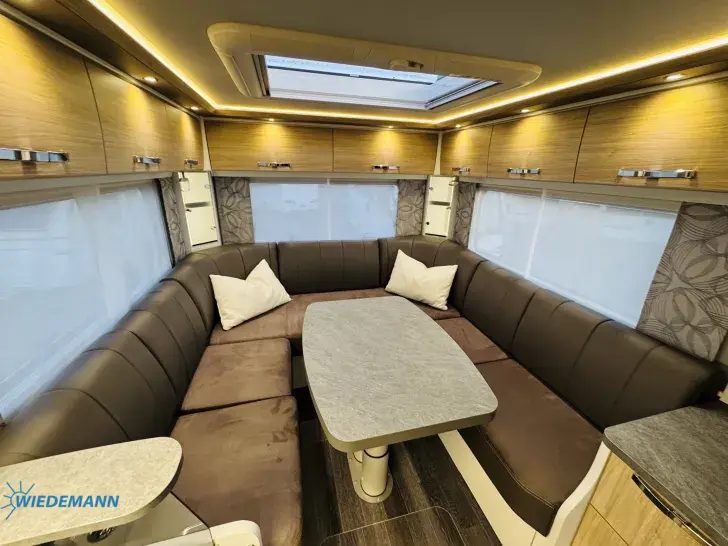 Sitzgruppe Frankia Platin I 7400 PLUS Pure LED * Notbett * Navi * ACC *26