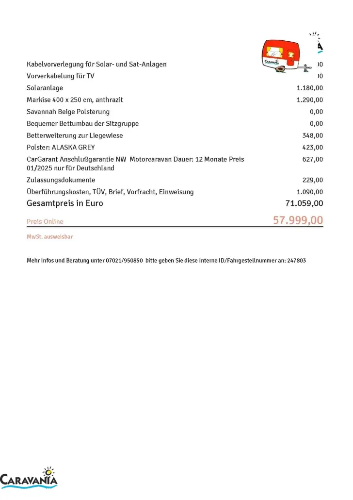 Fahrzeugbild Weinsberg CaraLife 630 LQ minus 13433,-  kein Mietwagen #12