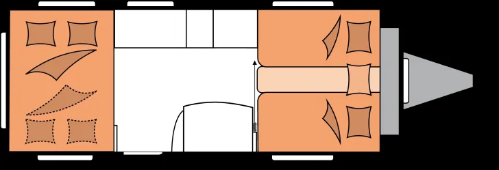 Grundriss Tag Hobby De Luxe 515 UHL