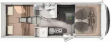 Grundriss Tag Hymer Exsis-i Pure 580 30.000,- EUR Vorteil!