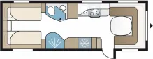 Fahrzeugbild Kabe Imperial 780 DGLE KS Panoramafenster/City-W/2,65t #2