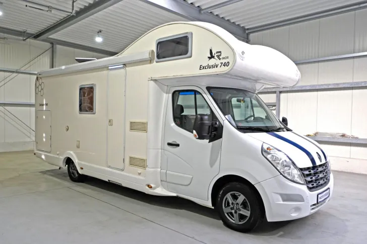 Fahrzeugbild Rimor Exclusive 740/Automatik/Festbett/Garage/Klima #1