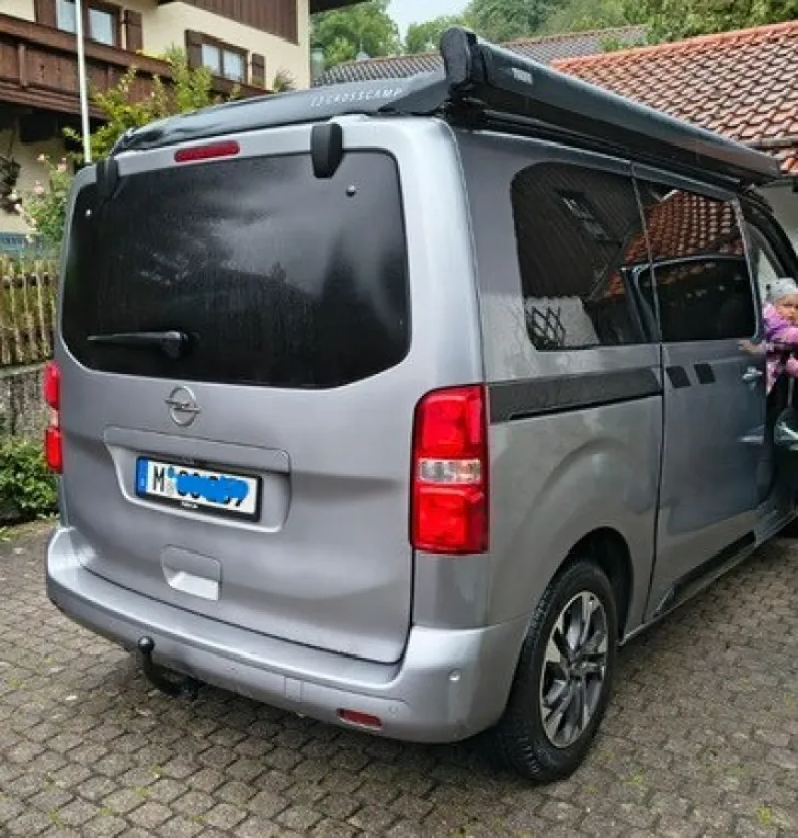 Grundriss Tag Crosscamp Urban Camper OPEL FULL