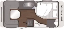 Fahrzeugbild LMC Musica 440D Fahrradträger/Autark-Paket #2