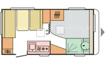 Grundriss Tag Adria Altea 432 PX