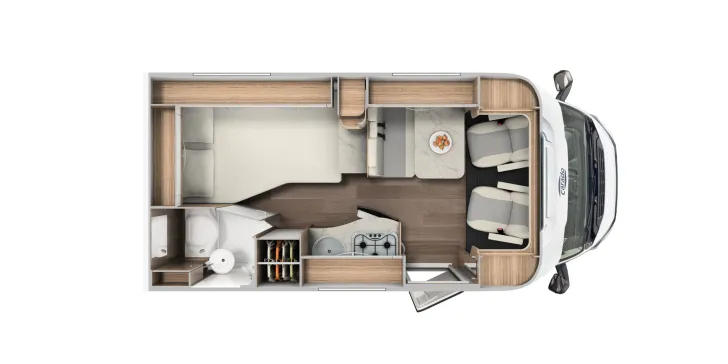 Fahrzeugbild Carado T135 pro+ *Hubbett*Combi-6E*Automatik* #3