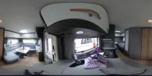 360° Innenansicht Dethleffs Beduin Scandinavia 550 SE über 9000,-  gespart
