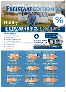 Fahrzeugbild Hobby FREISTAAT EDITION 460 SFF #1
