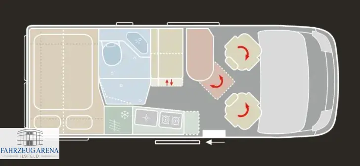 Fahrzeugbild VanTourer 600 D Peugeot 165 PS Chassis-Comfort-Dach-Paket #30