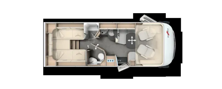 Fahrzeugbild Malibu I 470 RB-LE COMFORT #6