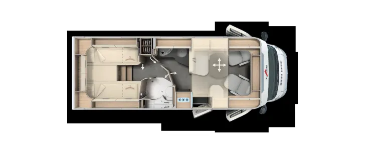 Fahrzeugbild Malibu REISEMOBIL T T 460 LE #6