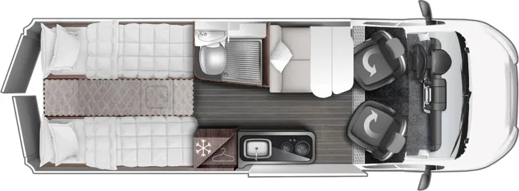 Fahrzeugbild Roller Team Livingstone Duo Advance LED Safety Winter AHK #2