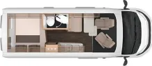 Grundriss Tag Knaus BoxLife PLATINUM SELECTION 600 MQ Modell 2026