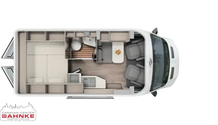 Grundriss Tag Carado CV 590 4x4 EDITION25 Sat, Solar, Dieselh.