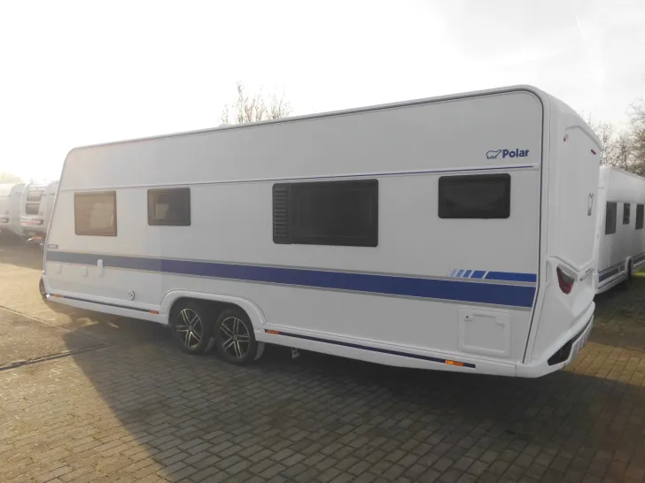 Fahrzeugbild Polar Blueline 650 BSA Heckbad Einzelbetten 2xALDE ++ #5