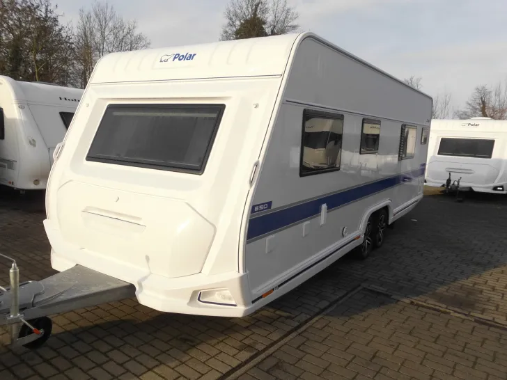 Fahrzeugbild Polar Blueline 650 BSA Heckbad Einzelbetten 2xALDE ++ #6