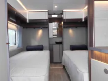 Fahrzeugbild Polar Blueline 650 BSA Heckbad Einzelbetten 2xALDE ++ #14