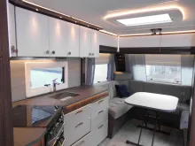 Fahrzeugbild Polar Blueline 650 BSA Heckbad Einzelbetten 2xALDE ++ #18