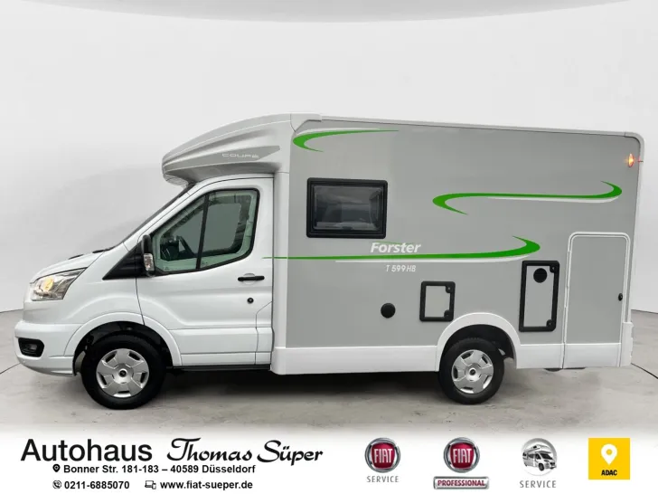 Fahrzeugbild Forster Coupe FT599HBN Travel Line + Winter Pack+Hubbett #3