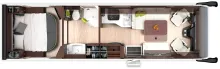 Grundriss Tag Morelo Palace 93 MB 180PS/Autom/Vollausstattung/AHK/Markise/Solar/SAT/2xTV/Lithium/Spülmaschiene