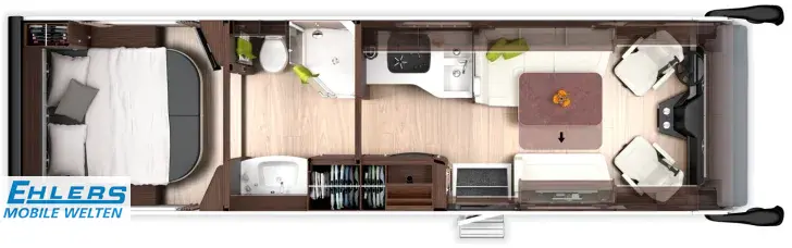Grundriss Tag Morelo Palace 93 MB 180PS/Autom/Vollausstattung/AHK/Markise/Solar/SAT/2xTV/Lithium/Spülmaschiene