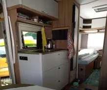 Grundriss Tag Bürstner Premio 530 TL wie neu