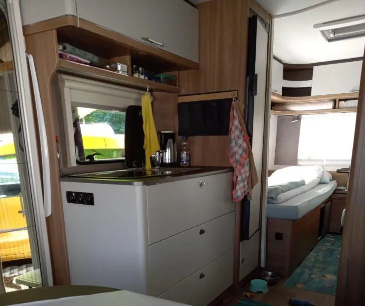 Grundriss Tag Bürstner Premio 530 TL wie neu