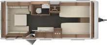 Grundriss Tag Tabbert Senara 620 DMK 2.5 UVP: 44.451,- EUR