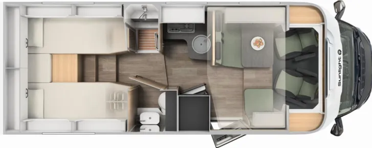 Grundriss Tag Sunlight T XX 68 Keep on Rolling Abverkaufspreis!