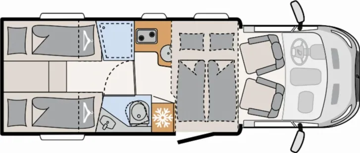 Fahrzeugbild Dethleffs Just Go! T 7055 EB #5