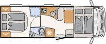 Fahrzeugbild Dethleffs Esprit I 7150-2 DBM #5
