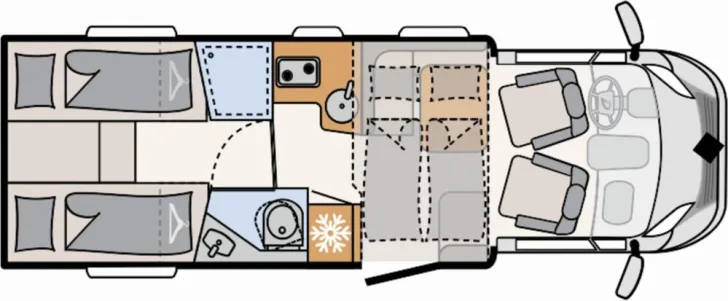 Fahrzeugbild Dethleffs Just 90 T 7052 EB #5